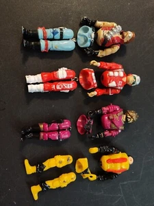 Vtg Lot Of 4 1988 Hasbro GI Joe Action Figures Damaged Monkeywrench Lifeline - Picture 1 of 5