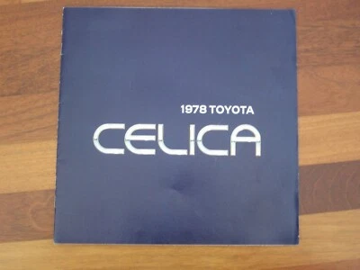Folleto Toyota Celica 1978 Foto 1 de 2