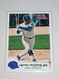 2000 Fleer Focus Masterpiece Mania 204 Henry Rodriguez Chicago Cubs /300 - Foto 1 di 3