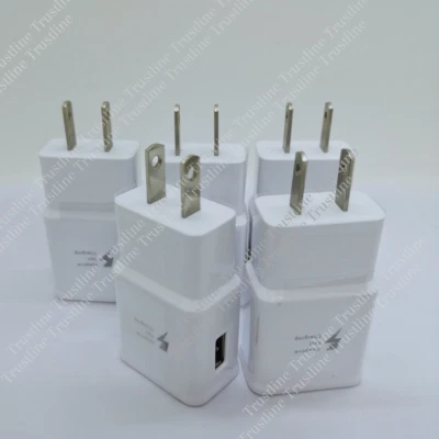 Adaptive Fast USB A Wall Charger US Block Power Adapter For Samsung Android Lot - Image 1 of 4