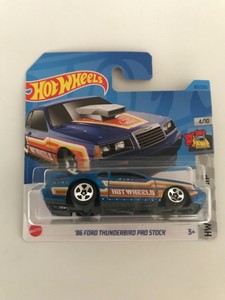 Hot Wheels 86 Ford Thunderbird Pro Stock 107/250 Small Card