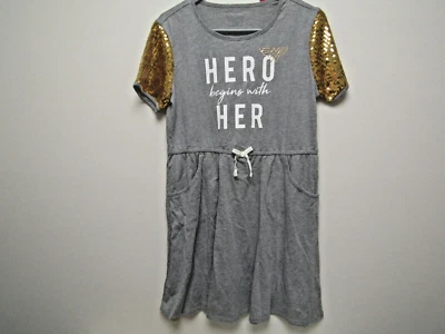 Vestido DC Comics Niñas Hero Begins With Her Wonder Woman Talla XL Plus con Lentejuelas Foto 1 de 2