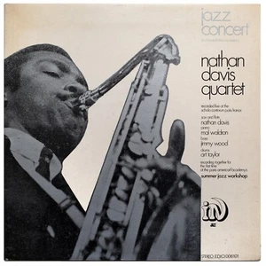 NATHAN DAVIS QUARTET- W/MAL WALDRON -JAZZ CONCERT - ORIG 12" - STEREO - LP NM! - Picture 1 of 5