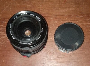 Sigma 1:2.8 f=28mm Mini-Wide II Macro Multi-Coated Japan Made w/ x1 Cap - Picture 1 of 6