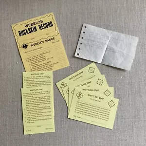 Cub Scout/Boy Scouts Of America Ephemera Lot Paper - Picture 1 of 6