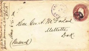 1887, East Pierre to Melletta, Dakota Terr., Ver Observación (10993) - Imagen 1 de 1