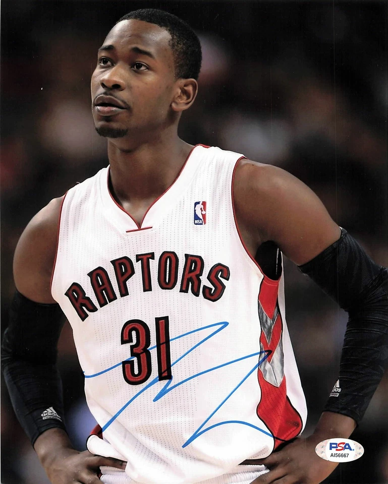 Foto firmada por Terrence Ross 8x10 PSA/DNA Toronto Raptors autografiada Foto 1 de 1