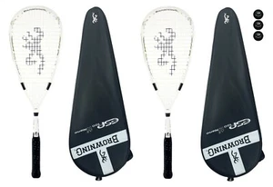 2 raquetas de calabaza Browning ESP 100 Ti Nano + 3 bolas de calabaza PVP £220 - Imagen 1 de 1