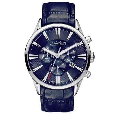 Reloj Hombre Roamer Azul Superior Cronógrafo 508837 41 40 05 Foto 1 de 2