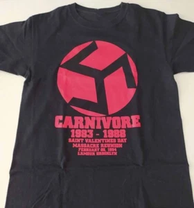 1983 - 1988 Tour Carnivore Band Shirt schwarz Unisex S-5XL 1J0227 - Bild 1 von 3