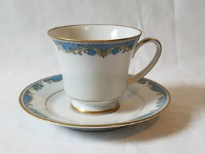 7 Sets of Contemporary Fine China Noritake OBERLIN 2486 - Cups & Saucers - Picture 1 of 8