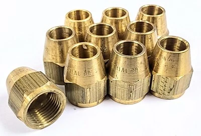 IMPERIAL 41FS-08 1/2" JIC SHORT FLARE NUTS (LOT OF 10) - Image 1 of 4