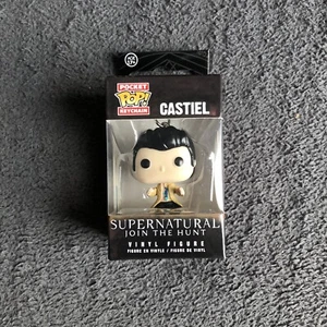 Funko Pocket Pop Supernatural Castiel Vinyl Figurine Keychain - NIB - Picture 1 of 6