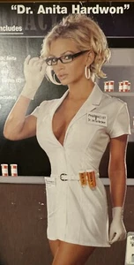 Sexy DREAMGIRL Dr Anita Hardwon Naughty Pharmacist Costume Halloween Roleplay S - Picture 1 of 20