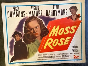 Moss Rose 1947 Original Lobby Card aus der Debbie Reynolds 2014 Auktion - Bild 1 von 12