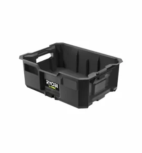 Ryobi Link Tool Crate Modular Storage System Impact Resistant 11 kg Capacity - Picture 1 of 8
