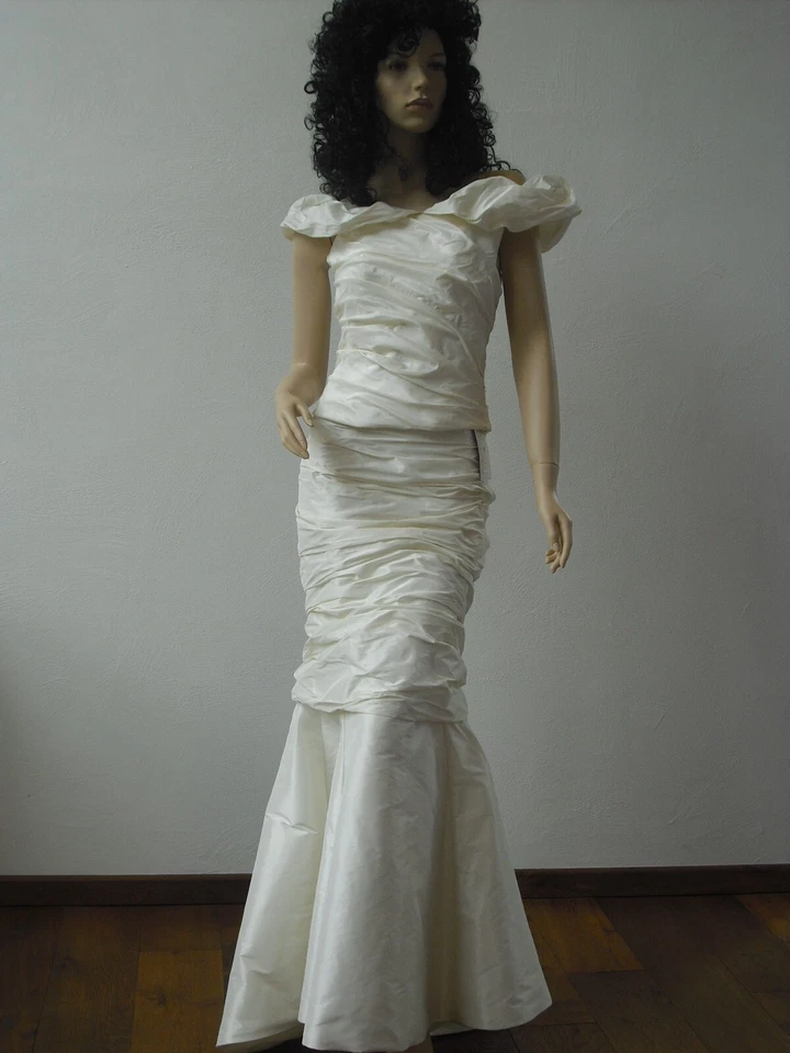 Brautkleid , Corsage mit Rock,   Ivory , Mit kurze Schleppe , Größe 36, Neu - Bild 1 von 1