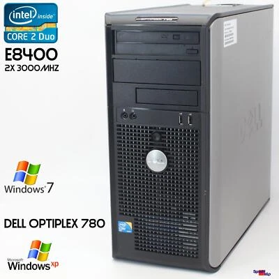 TOP PC COMPUTER DELL OPTIPLEX 780 INTEL C2D E8400 2GB 500GB PARALLEL WIN XP - Bild 1 von 4