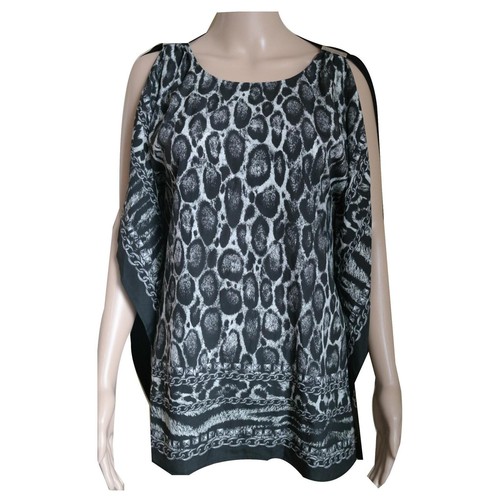 Tunica Michael Kors stampa leopardata nera