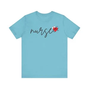 Nurse T-Shirt - Funny Medical Tee, Healthcare Hero, RN Nursing Gift - Picture 1 of 50