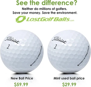 12 palline da golf Pro V1X in ottime condizioni modello anno 2023 senza loghi - Foto 1 di 5