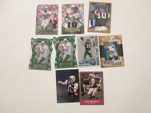 Football Lot of Chad Pennington New York Jets 9 inserts w/rookies - Picture 1 of 1