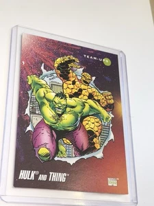 1992 MARVEL Hulk & Thing Card #98 - FREE SHIPPING - Picture 1 of 2