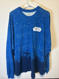 Disney Star Wars Spirit Trikot Endor Erwachsene XXL Ewok blau Disneyland T-Shirt - Bild 1 von 8