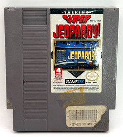 Talking Super Jeopardy! Nintendo System Cart Only NES