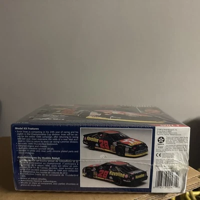Monogram 1996 Ernie Irvan #28 Havoline Ford Thunderbird 1:24 Model Kit See Desc. - Image 1 of 4