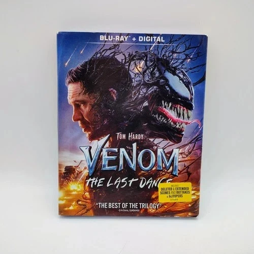 Venom The Last Dance Blu Ray & Digital Code with slipcover - Image 1 of 1