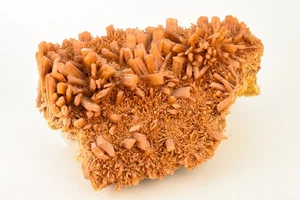 Australian Orange Gips Kristall Mineral Probe 14,4 Pfund - 14x11x7 Zoll V28 - Bild 1 von 10