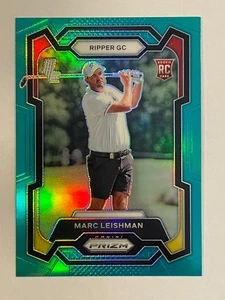 2024 Prizm LIV Golf Marc Leishman Teal Parallel RC #d /199 - Picture 1 of 2