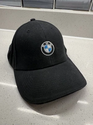 Gorra de béisbol BMW unisex negra azul OSFA ala curva ajustable logotipo bordado Foto 1 de 3