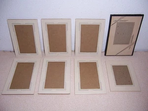 1940s Vintage Art Deco Cardboard Photo Frame Lot - Picture 1 of 2