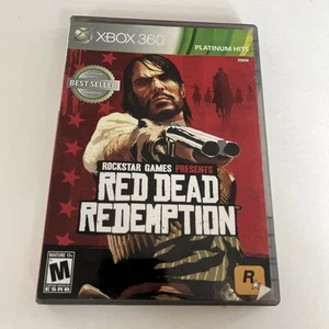 Red Dead Redemption (Microsoft Xbox 360, 2010) CIB mit Handbuch & Karte getestet. - Bild 1 von 9