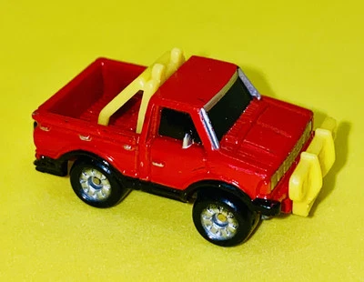 Vintage Micro Machines DATSUN Off Road Pickup Truck Galoob 1986 Red - Image 1 of 4
