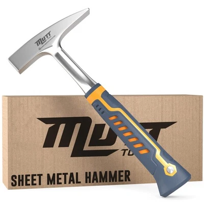 Sheet Metal Hammer – 18oz Tinners Hammer One Piece Forged - Image 1 of 4