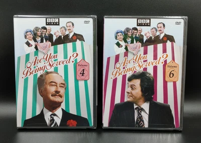 Are You Being Served? DVD Volume 4 & 6 Grace Brothers 11 Episodes BBC Video - Image 1 of 4