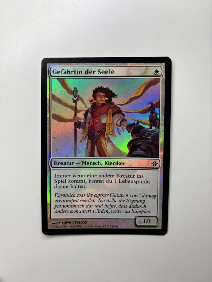 MTG Magic - Rise of The Eldrazi, Gefährtin der Seele / Soul‘s Attendant Foil - Bild 1 von 1