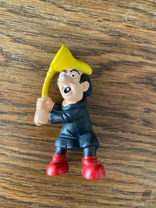 Schlumpf Gargamel Figur gelbes Netz - Bild 1 von 2