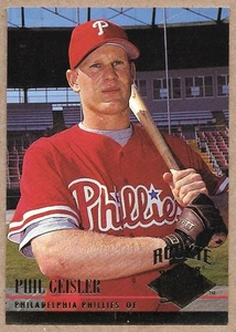 1994 Ultra #546 Phil Geisler Philadelphia Phillies RC Rookie - Picture 1 of 2