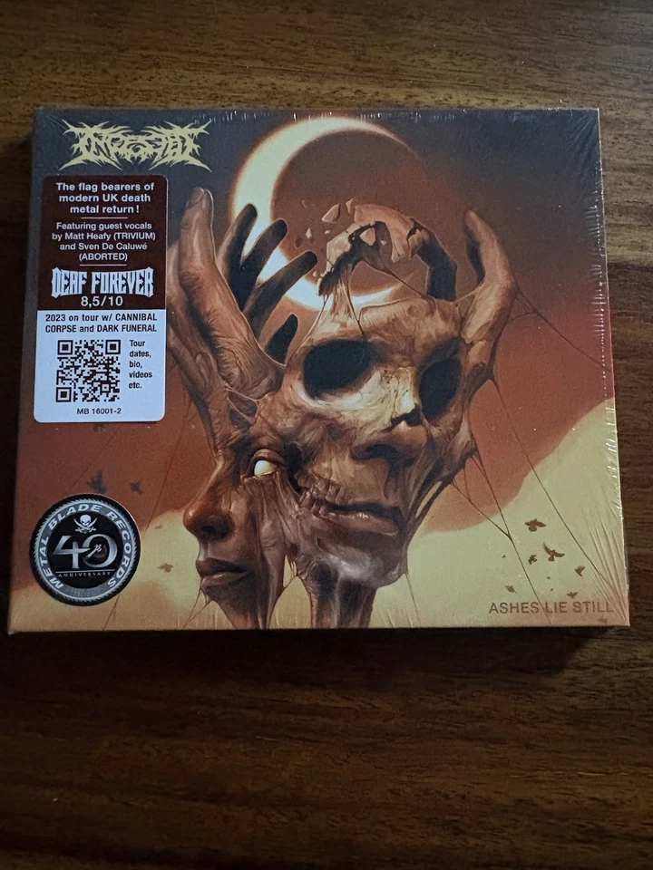 INGESTED - Ashes Lie Still - CD - Digipak OVP - Bild 1 von 1