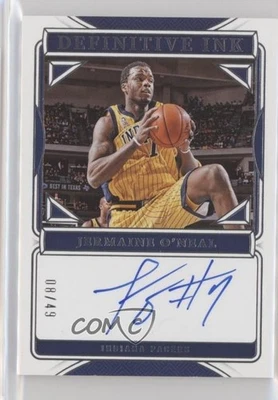 2024 Panini National Treasures Definitive Ink /49 Jermaine O'Neal #DI-ONE Auto - Image 1 of 2