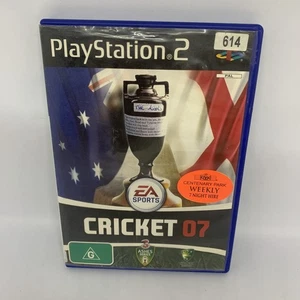 Cricket 07 PLAYSTATION 2 Complete PAL Game *EX-RENTAL* Free Postage - Bild 1 von 4
