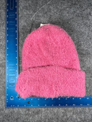 A New Day Beanie Toque Adult One Size Pink Knit Soft Fuzzy Wool Blend NEW - Image 1 of 4