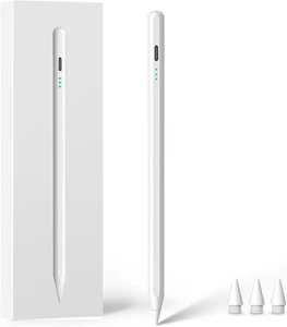 Stylus Pen for Ipad 2018-2024, 15 Mins Fast Charge Apple Pen Ipad Pencil with Pa - Picture 1 of 6