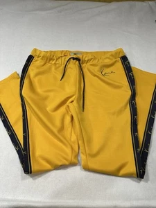 Karl Kani Men's Tape Jogger Size 3XL Gold / Navy Blue NWT - Picture 1 of 7