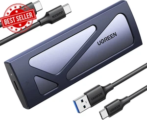 M.2 Nvme Enclosure Adapter, 10Gbps USB C 3.2 Gen2, Tool-Free Portable Aluminum E - Picture 1 of 12