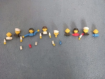 9 X Vintage LEGO Homemaker Figures 1970s, 1980s, Heads.  - Image 1 of 4